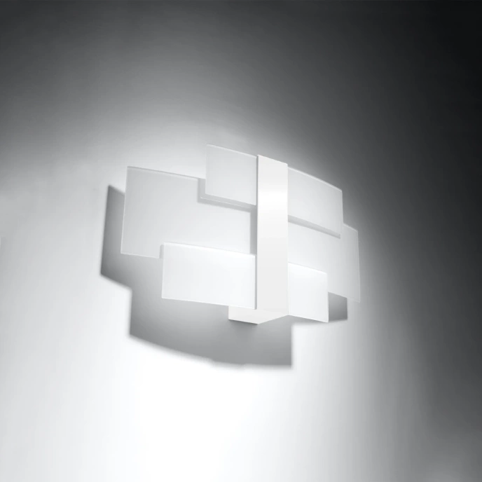 Vägglampa CELIA vit