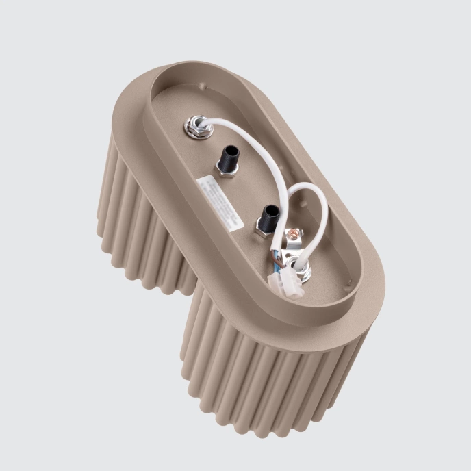 Taklampa AURA 2 taupe GU10