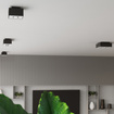 Plafond MONO 3 svart