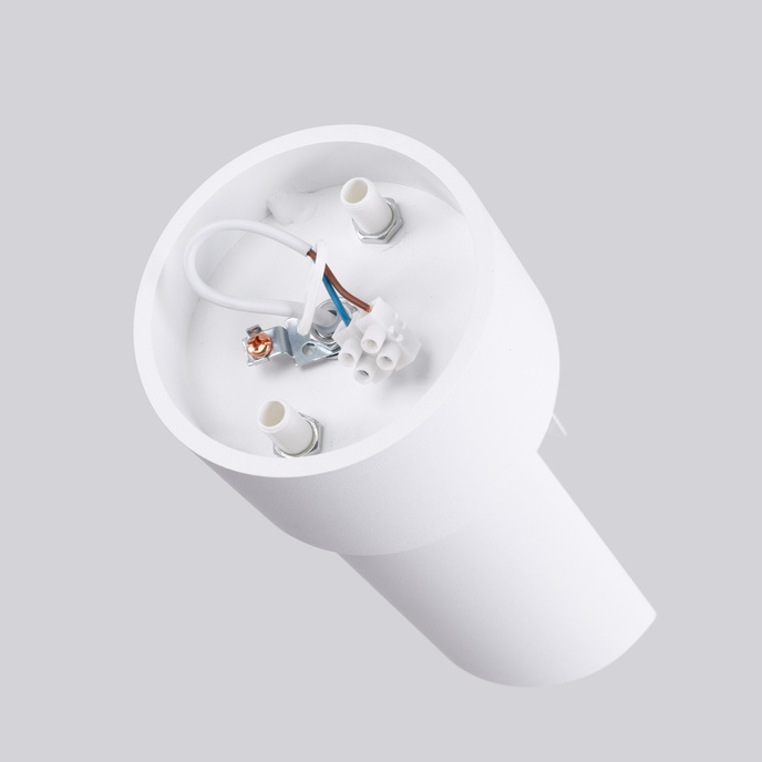 Vägglampa FLASH vit + 3x LED-lampa E27 4000K Kall 7,5W 690lm