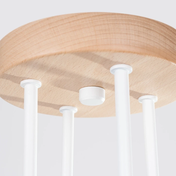 Ljuskrona TIMBO 4 vit