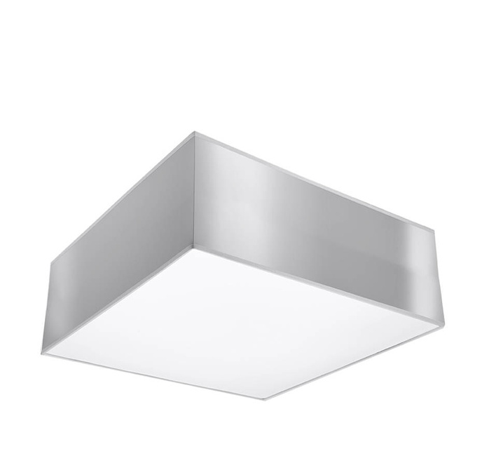 Takplafond HORUS 25 GREY + 1x LED-lampa E27 3000K varm 7,5W 620lm