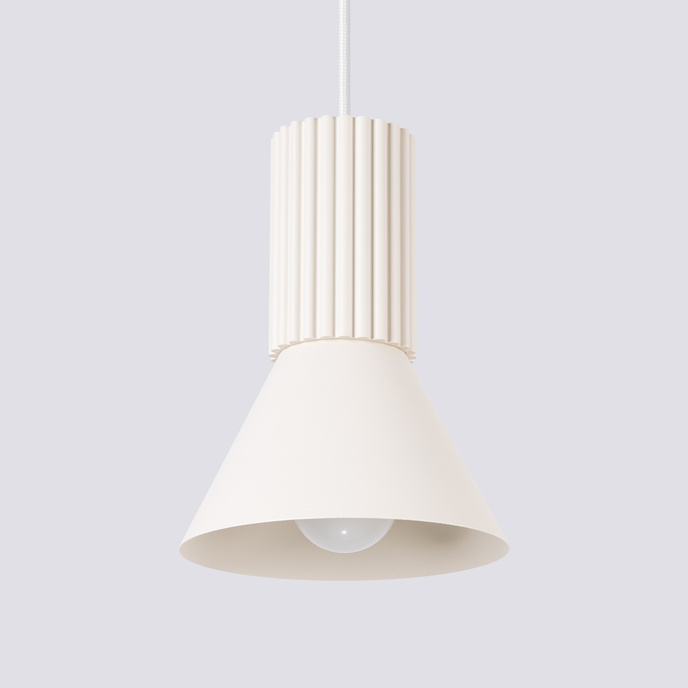 Pendellampa ESTRIA 1 beige