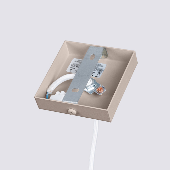 Pendellampa KARBON 1 taupe