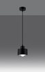 SAVAR 1 taklampa svart + 1x LED-lampa E27 3000K varm 7,5W 620lm