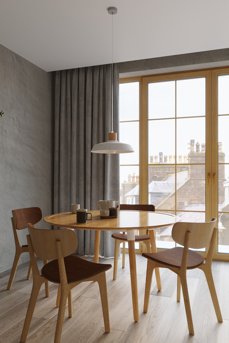 AFRA taklampa + 1x LED-lampa E27 4000K Cold 7,5W 650lm