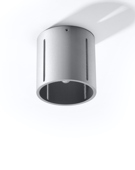 Plafond INEZ grå + 1x LED-lampa G9 3000K varm 4,5W 510lm