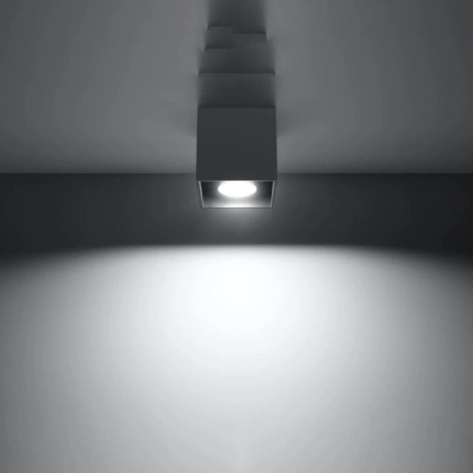 Taklampa QUAD 1 antracit