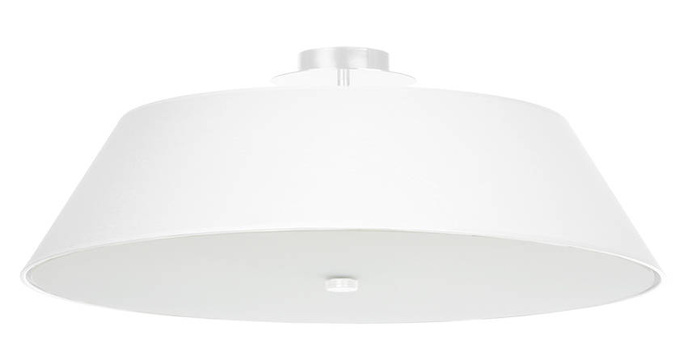 Plafond VEGA 60 vit + 5x LED-lampa E27 3000K varm 7,5W 620lm