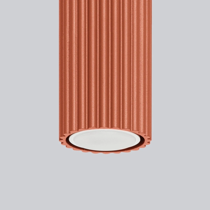 Plafond KARBON 10 ockraröd