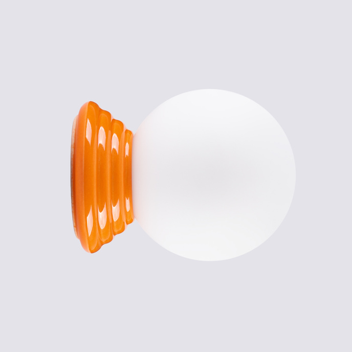 Vägglampa ZORI orange IP44