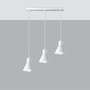Pendel lampa TALEJA 3 vit [E27]
