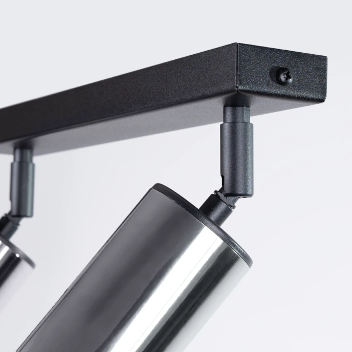 Plafond WINX 2 svart/krom