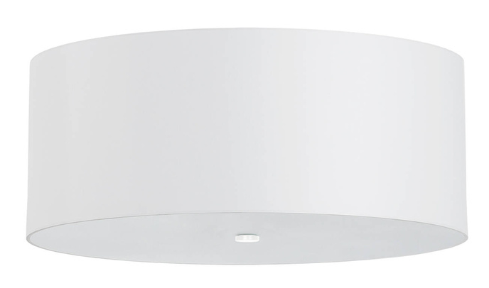 Plafond OTTO 70 vit + 6x LED-lampa E27 4000K Kall 7,5W 650lm