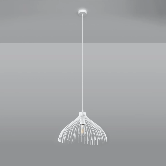 Pendel lampa UMB vit