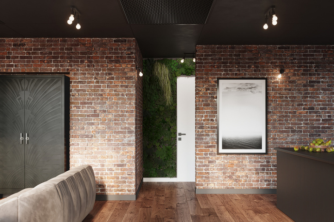 Plafond FORNES 2 svart 2x LED-lampa E27 4000K Kall 7,5W 690lm