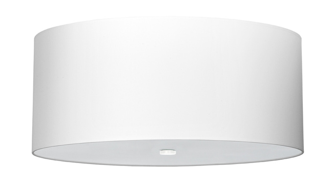 Plafond OTTO 60 vit + 5x LED-lampa E27 4000K Kall 7,5W 650lm