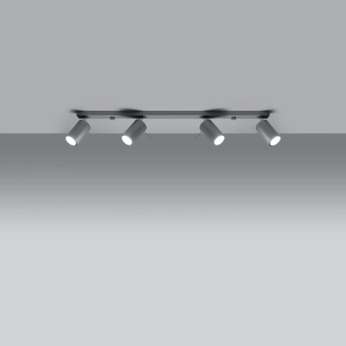 Plafond RING 4L Grå