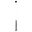 ELECTRA taklampa i betong + 1x LED-lampa GU-10 3000K varm 7W 510lm