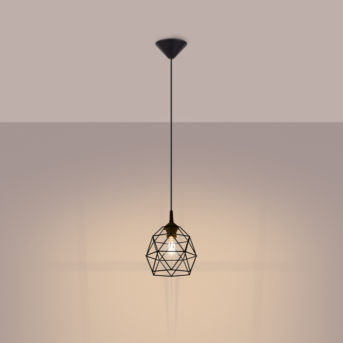 Pendellampa TRIOM 20 svart