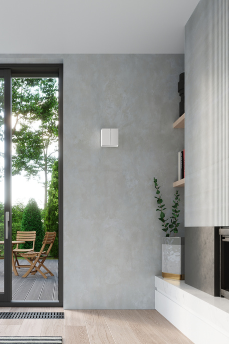 Vägglampa LINEA vit + 2x LED-lampa G9 4000K kall 4,5W 530lm