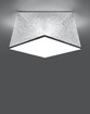 Plafond HEXA 25 CEKIN + 1x LED-lampa E27 3000K varm 7,5W 620lm