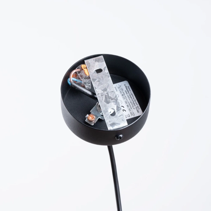 Pendellampa HYPERION 1 svart