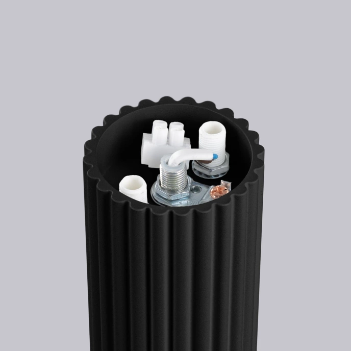 Taklampa HALO svart IP44