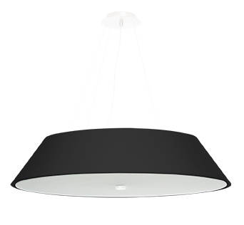 Ljuskrona VEGA 70 svart + 5x LED-lampa E27 4000K Kall 7,5W 650lm