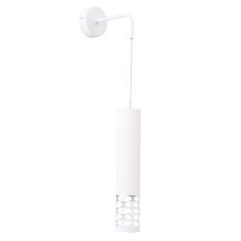 Vägglampa LIRO vit + 1X LED-lampa GU-10 3000K varm 7W 510lm