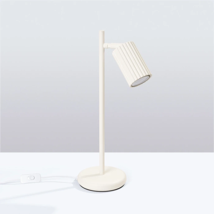 Skrivbordslampa KARBON beige