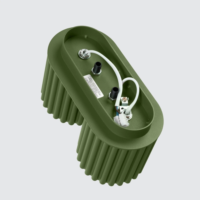 Taklampa AURA 2 olivgrön GU10