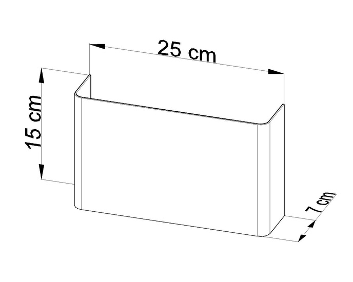 Vägglampa COPERTURA vit +2xLED-glödlampa G9 4000K kall 4,5W 530lm
