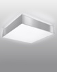Takplafond HORUS 25 GREY + 1x LED-lampa E27 3000K varm 7,5W 620lm