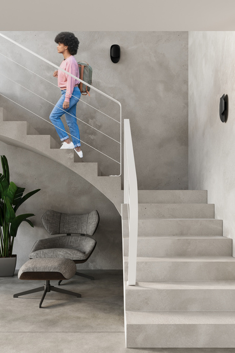 Vägglampa TEAR svart + 1x LED-lampa G9 3000K varm 4,5W 510lm