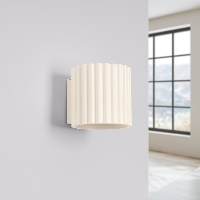 Vägglampa AURA beige G9