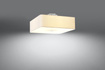 Plafond LOKKO 45 vit + 5x LED-lampa E27 4000K Kall 7,5W 650lm