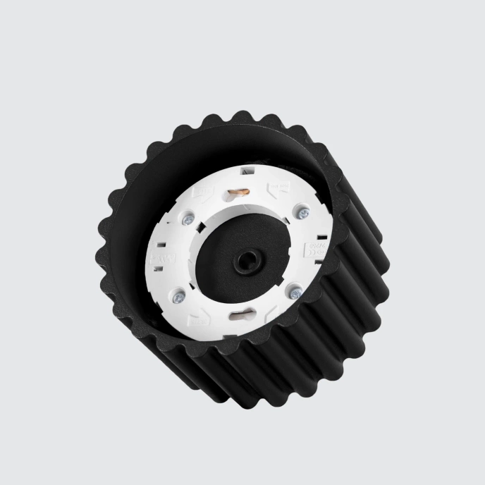 Taklampa AURA 1 svart Gx53