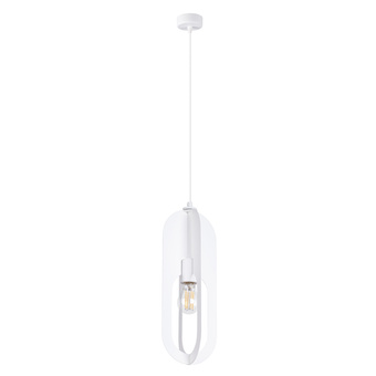 NICUS 1 taklampa vit + 1x LED-lampa E27 4000K Cold 7,5W 690lm