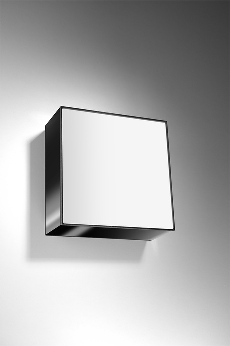 Takplafond HORUS 25 BLACK + 1x LED-lampa E27 3000K varm 7,5W 620lm