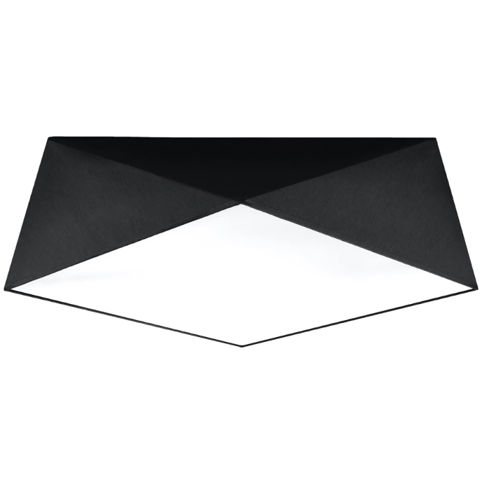 Plafond HEXA 45 SVART 