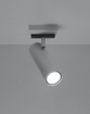 Plafond DIREZIONE 1 vit + 1x LED-lampa GU-10 3000K varm 7W 620lm