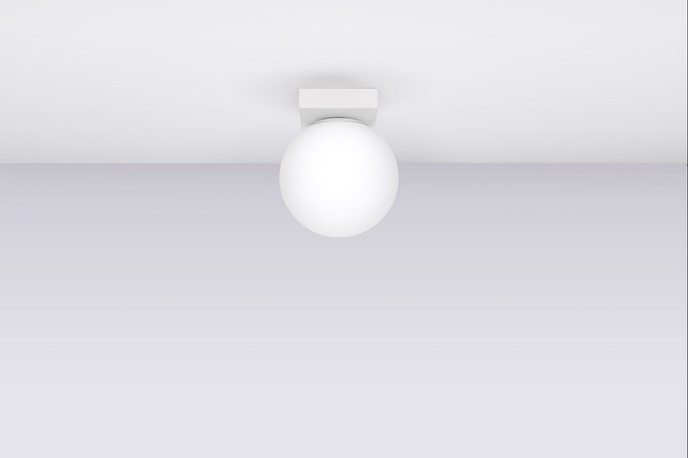 Plafond YOLI 1 vit + 1x LED-glödlampa G9 4000K kall 4,5W 460lm