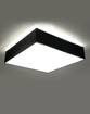 Takplafond HORUS 45 BLACK + 3x LED-lampa E27 3000K varm 7,5W 620lm