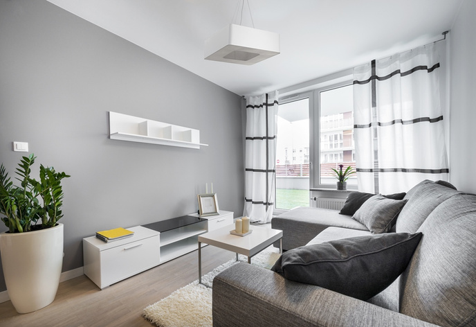 URANO 80 ljuskrona vit + 8x LED-lampa E27 3000K varm 7,5W 620lm