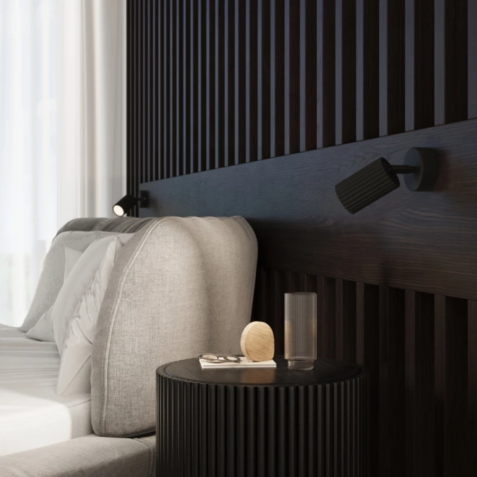 Plafond KARBON 3P svart