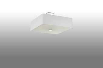 Plafond LOKKO 45 vit + 5x LED-lampa E27 3000K varm 7,5W 620lm