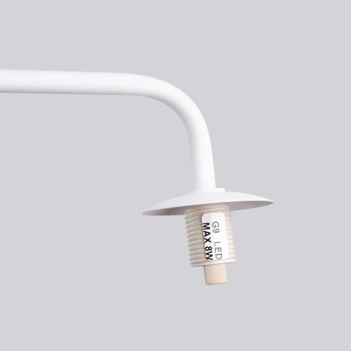 Vägglampa ASTRAL 1 vit