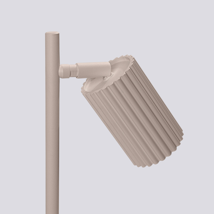 Bordslampa KARBON taupe