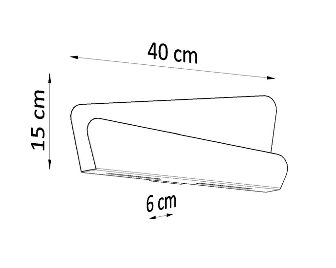 Vägglampa BASCIA vit + 2x LED-lampa G9 4000K kall 4,5W 530lm